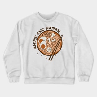 Anime and Ramen Crewneck Sweatshirt